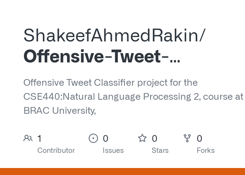 Offensive Tweet Classifier - Cover Photo