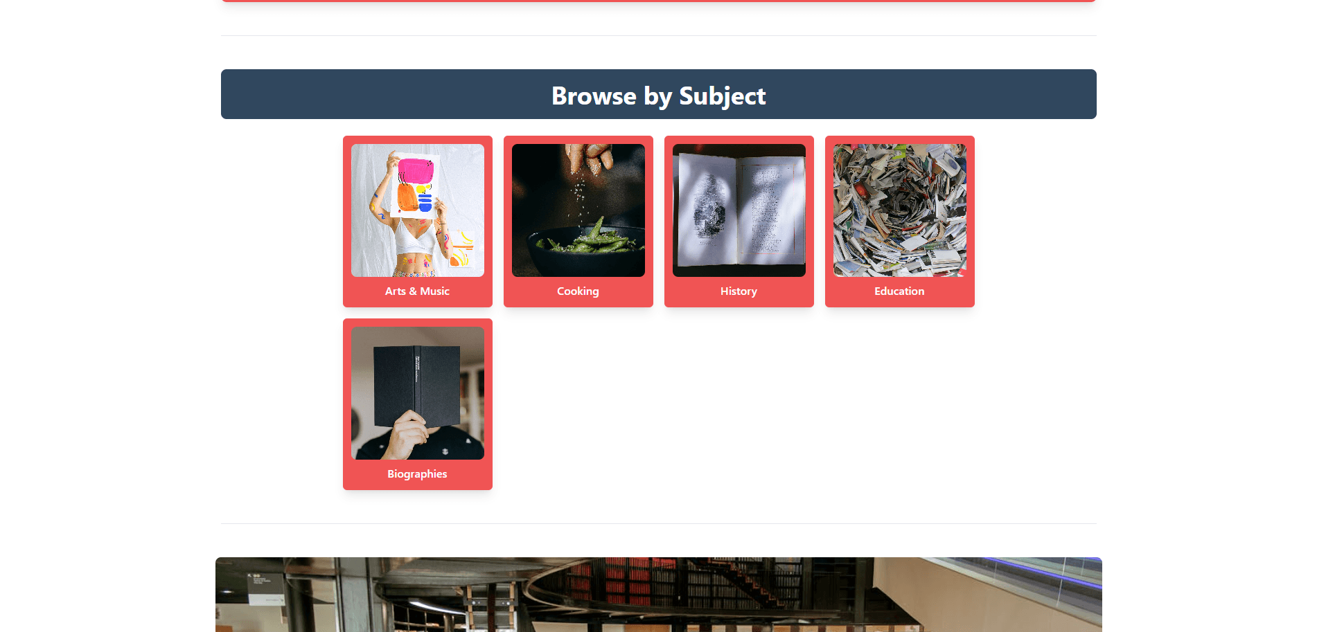 TopShelf - Book Categories
