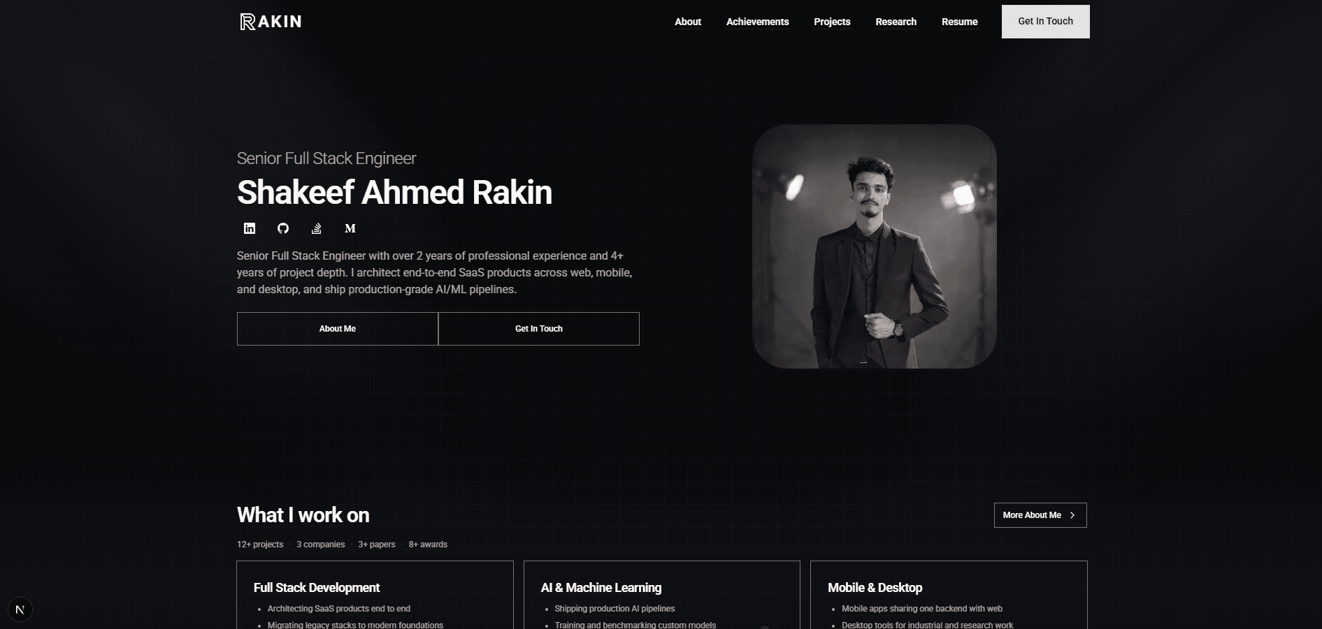 Personal Portfolio Site