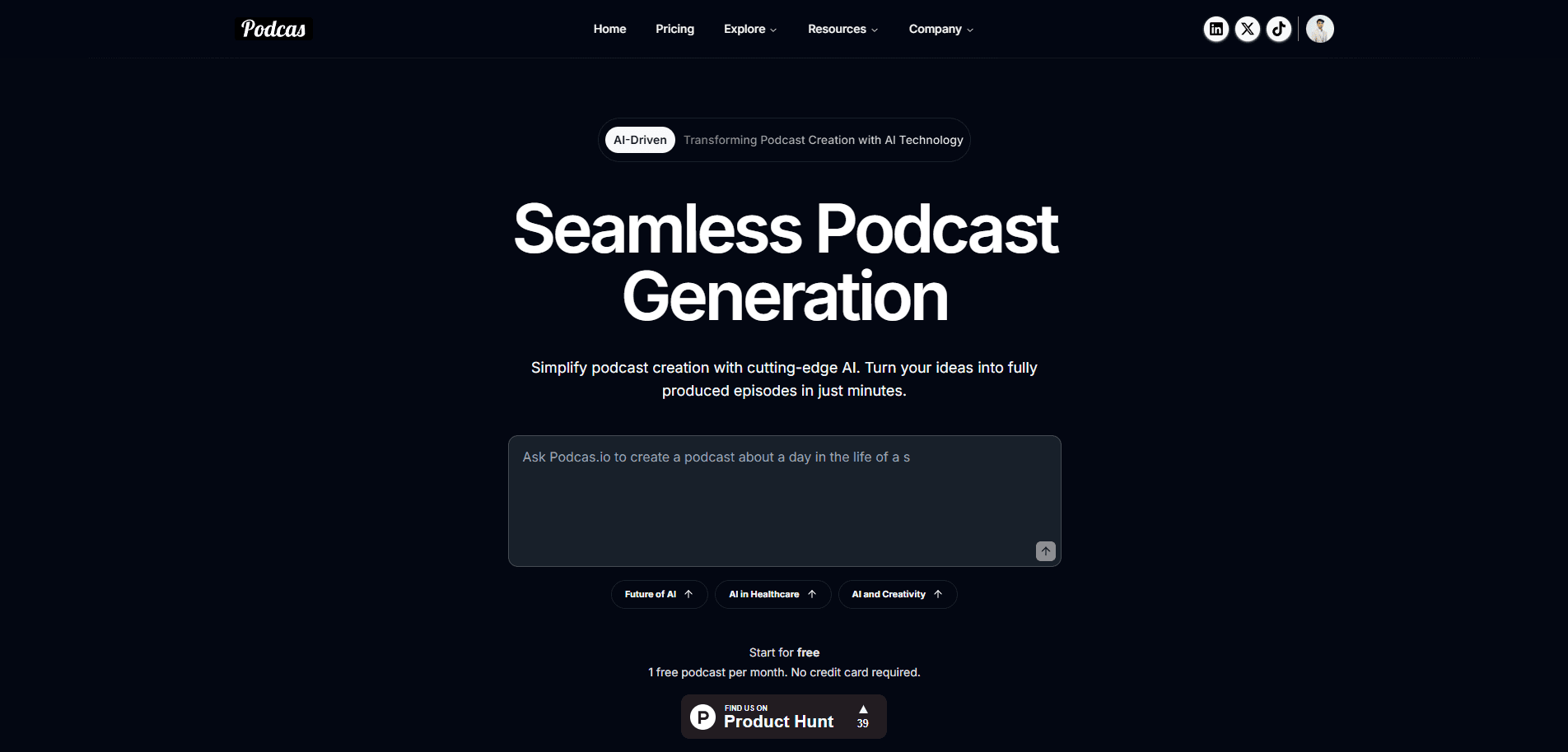 Podcas.io