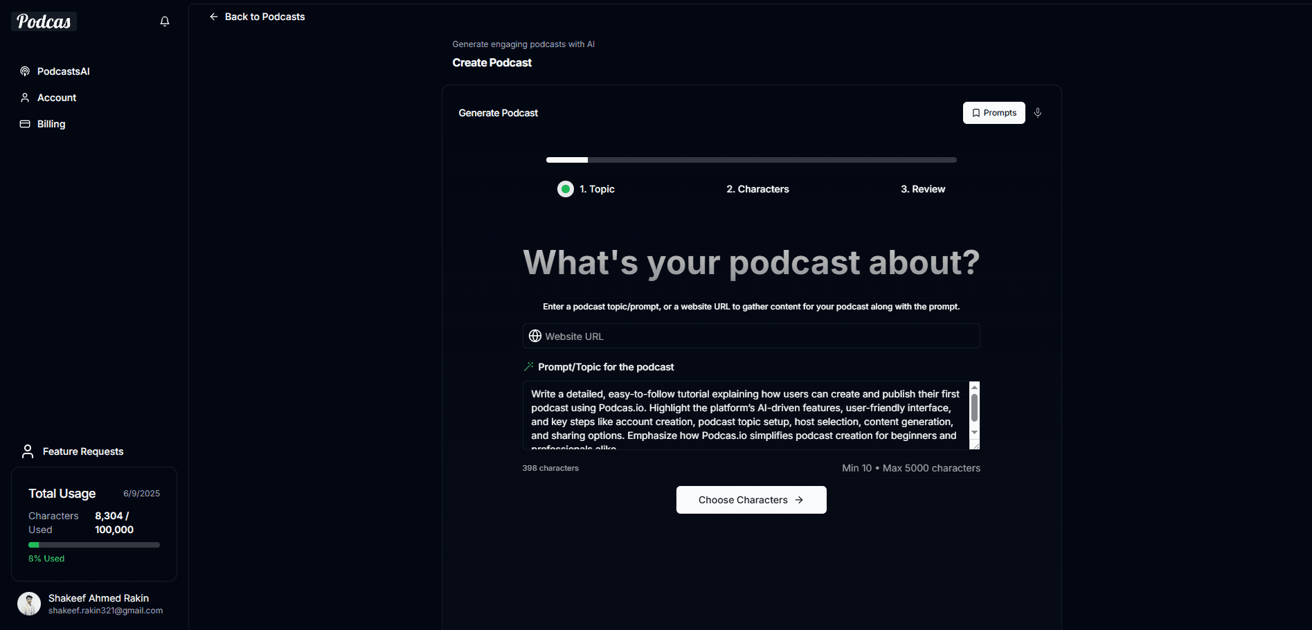 Craft Your Podcast Topic
